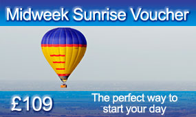 Midweek Sunrise Air Balloon Flight Voucher